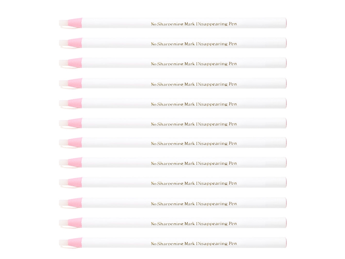 Pacote com 12 Canetas Invisíveis e Apagáveis para Tecido, Ideais para Costura e Artesanato AQUAFORGE
