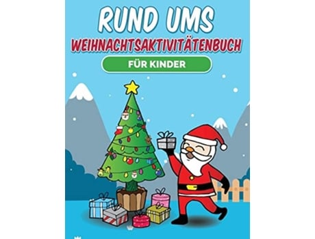 Livro Rund Ums Weihnachtsaktivitätenbuch Für Kinder De Color Easy (alemão)