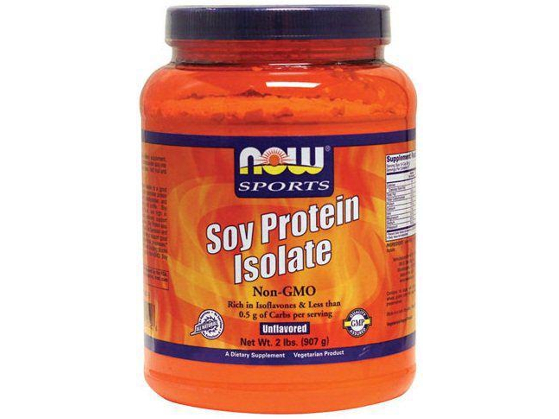 Suplemento Alimentar NOW FOODS NOW FOODS Soy Protein Isolate Without Gmo Without Flavor 907 Gr 907 Gr