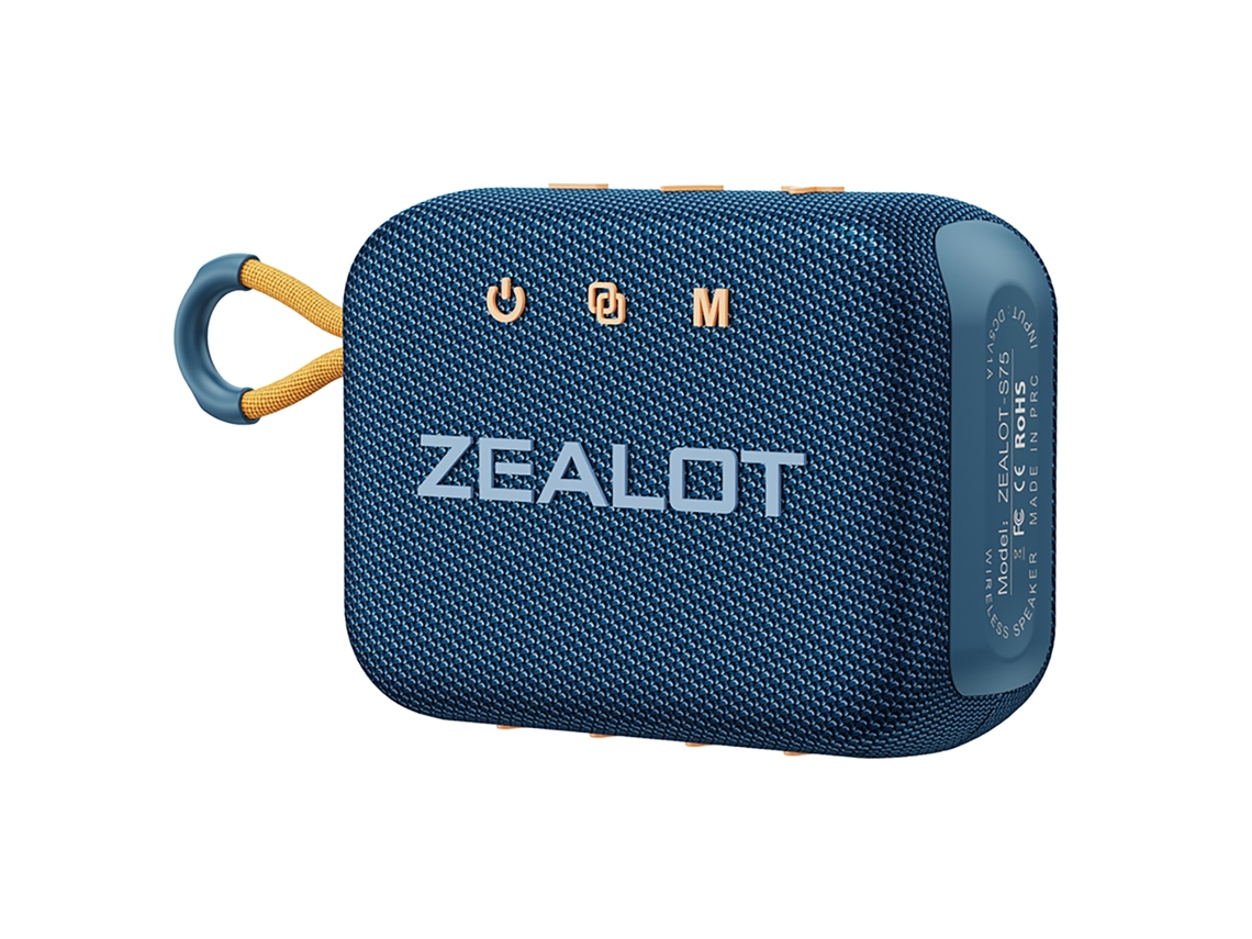 ALTO-FALANTE Bluetooth Mali Zealot S75 IPX6 10W som surround camping ciclismo