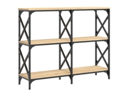 Console Table, Console Tables Vidaxl Marrom Madeira Processada (n/a)