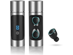Auriculares Bluetooth True Wireless ENZONS  5.0 Tws com Banco de Potência 1000Mah Intra- Hifi para Esportes Chamada E