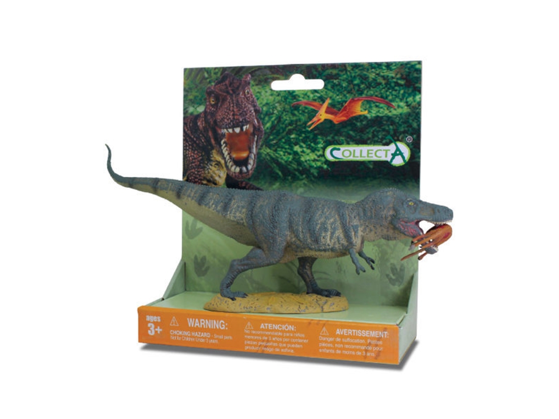 Boneco COLLECTA Dinossauro T-Rex com Prey-XL