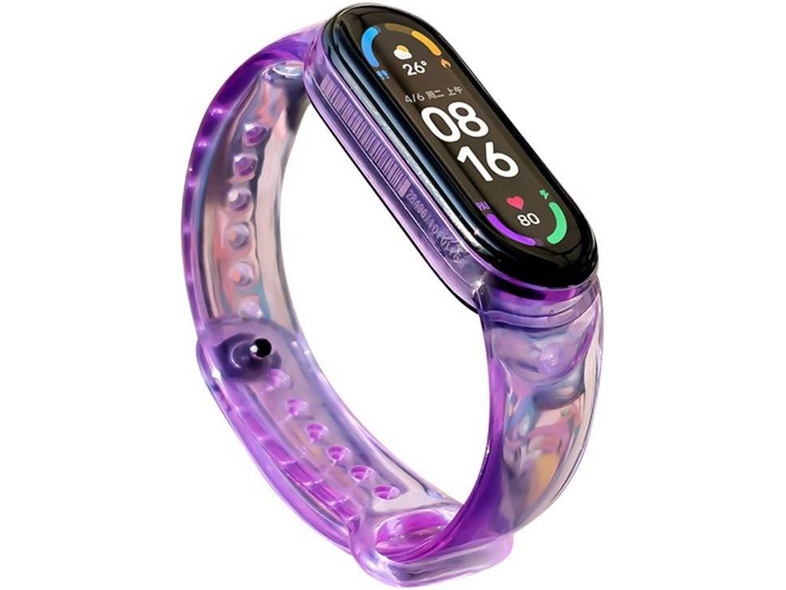 Capa Xiaomi Mi Band 3 - 4 LMOBILE Roxo