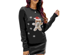 Laxiscreed Meias De Natal Com Estampas De Osso E Peixe Para Decoração De Festas Familares