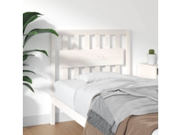 Bed Headboard, Bed Headboards Vidaxl Branco Madeira De Pinho (95.5 X 100 Cm)