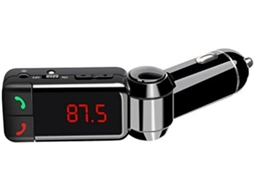 Transmissor Fm Bluetooth Yizhood Bc06b V2.0 Usb/sd Preto