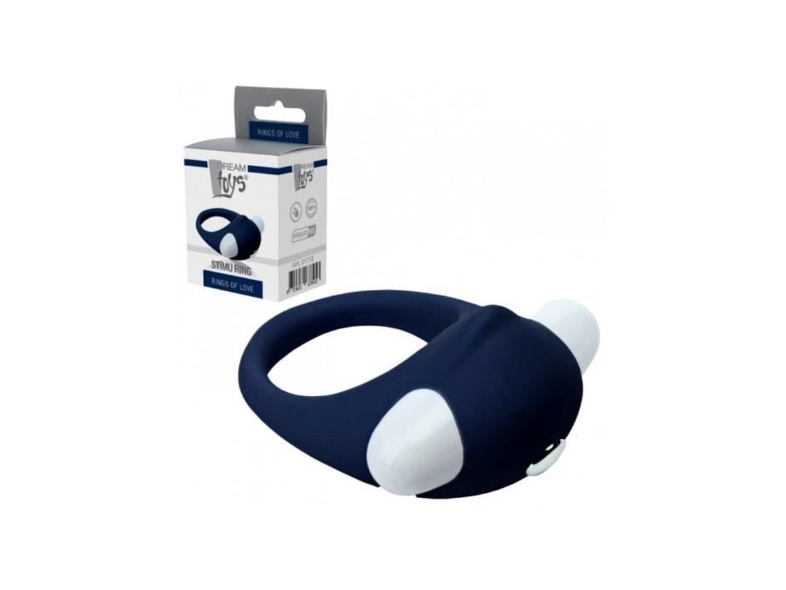 Anel Vibrante - Dream Toys - Stimu Ring - Silicone - À Prova Dágua - Retardador De Ejaculação