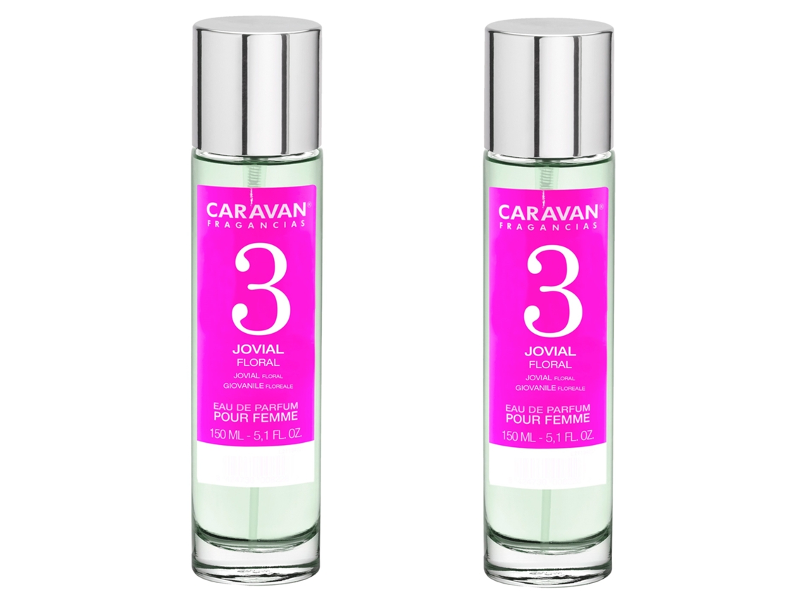Conjunto de 2 Perfumes CARAVAN para Mulher Nº3 150Ml