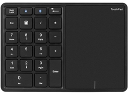 Teclado Numérico Bluetooth com Touchpad Recarregável Via Usb Sem Fio para Android e Ios SFUSHOS