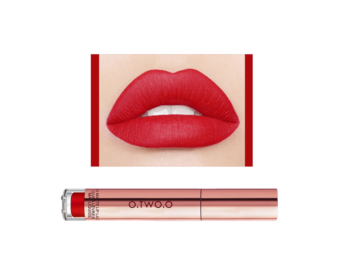 Labial Impermeável Mate Hidratante De Longa Duração Maquiagem Cosmética Ferramenta De Beleza Vml12