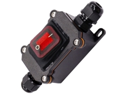 Interruptor À Prova D'água Ip67, 12v Dc, 20a, Alta Corrente