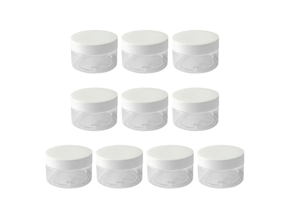 10 Unidades De Pote De Creme Vazio Allinless
