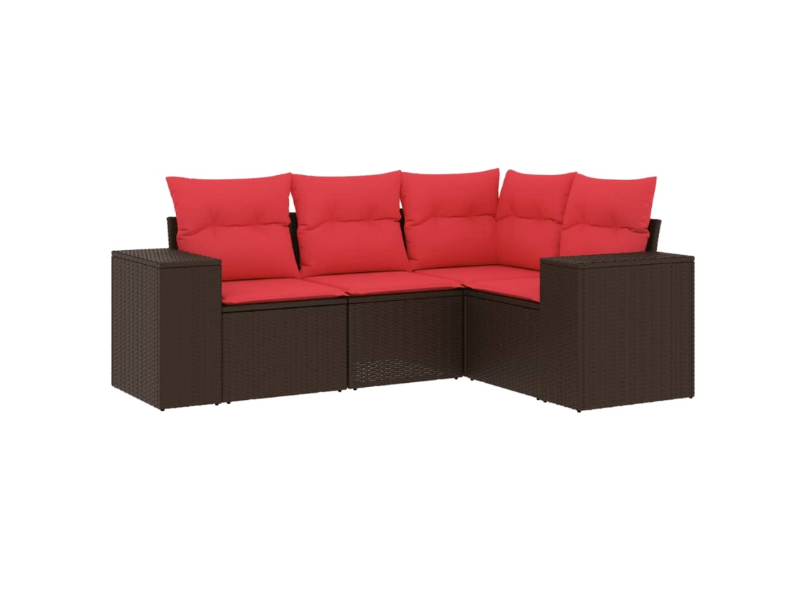 Mesa com Armário Madeira Engenheirada MAISON EXCLUSIVE