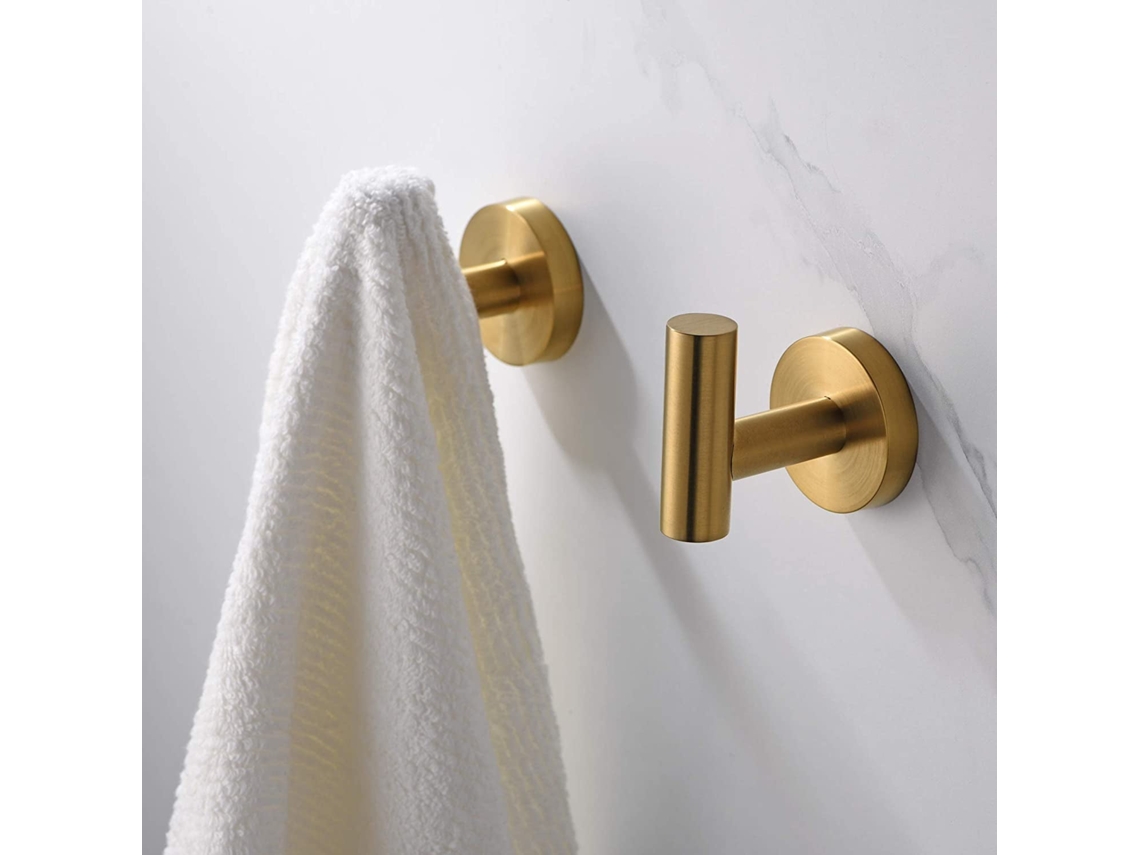 Gancho Para Toallas De Acero Inoxidable Sus304 (oro)