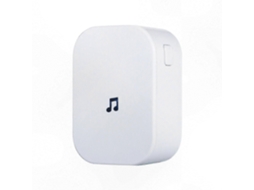 Campainha Inteligente Com Toque Plugável, Opções De Volume E Melodia Personalizáveis ​​para Alertas De Segurança Residencial.