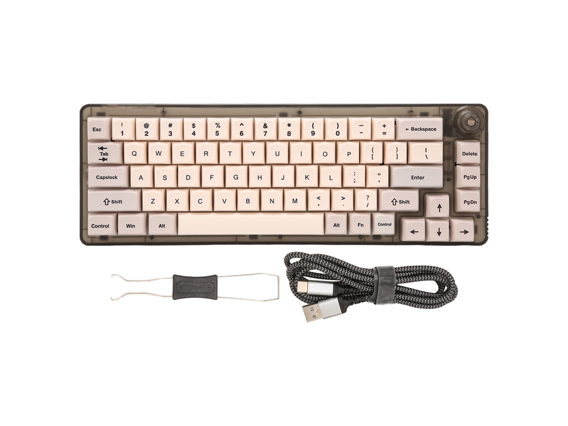Teclado Mecânico 67 Teclas Rgb Switch Hot swappable LAXISCREED