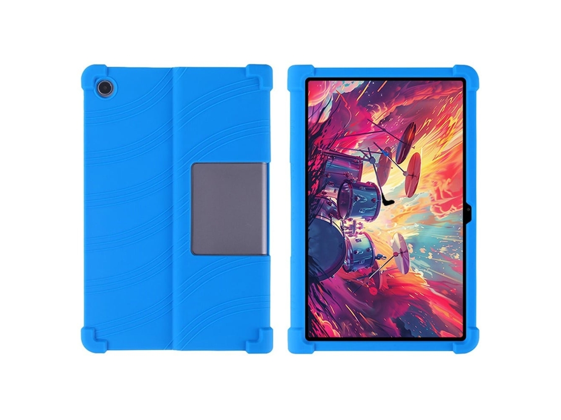 Capa De Silicone Resistente Com Suporte Para Lenovo Xiaoxin Pad Studio 11,5 Polegadas / Tab Plus Azul Escuro Tuotuo