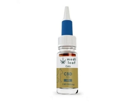 Óleo CBD para gatos 4, 10 ml Medileaf