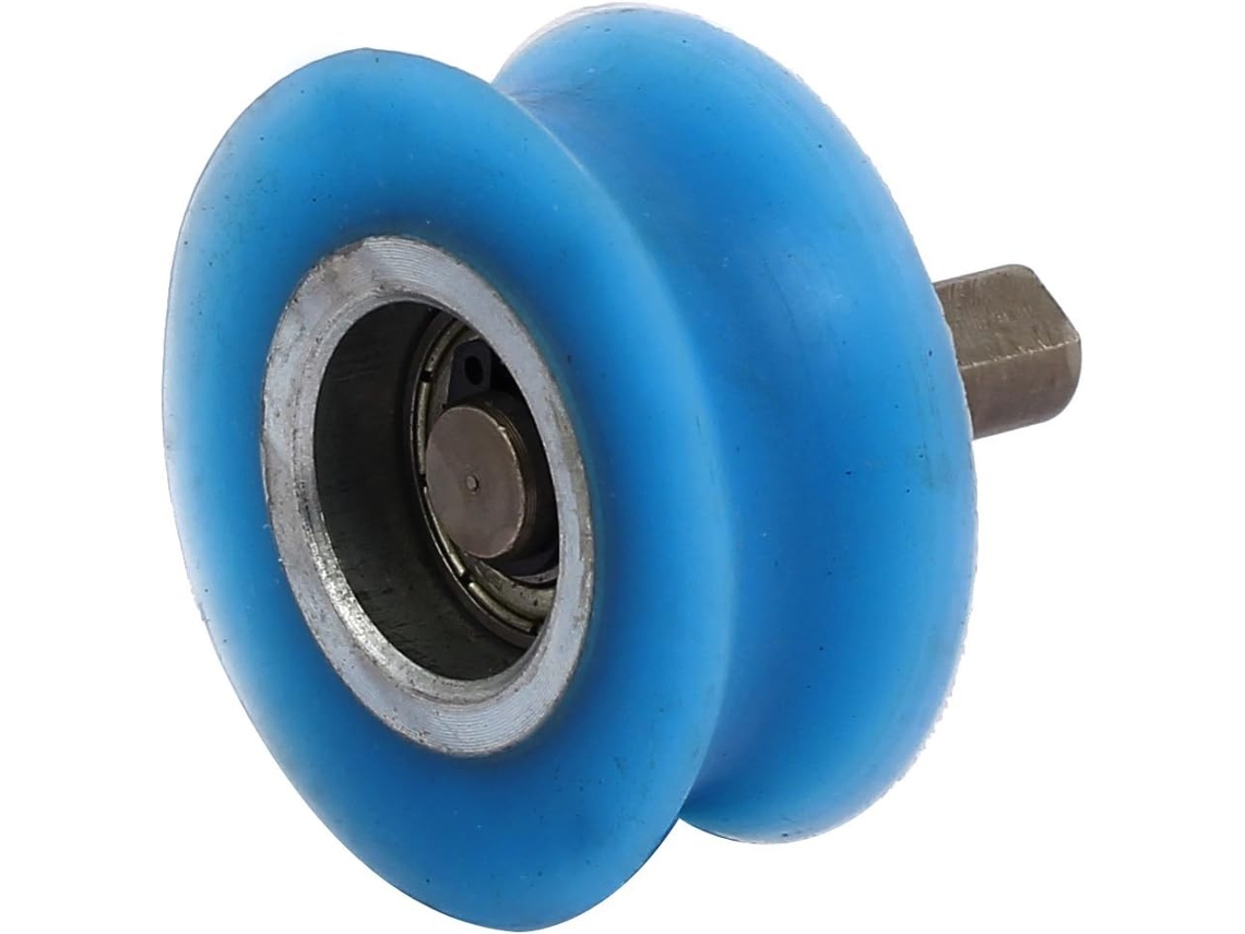 Rolo de Pressão CHABERLU, Silicone, Ranhura U, 50 Mm X 20, Azul