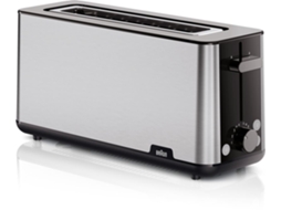 Torradeira BRAUN PURSHINE HT1610BK (1030 w - Inox)