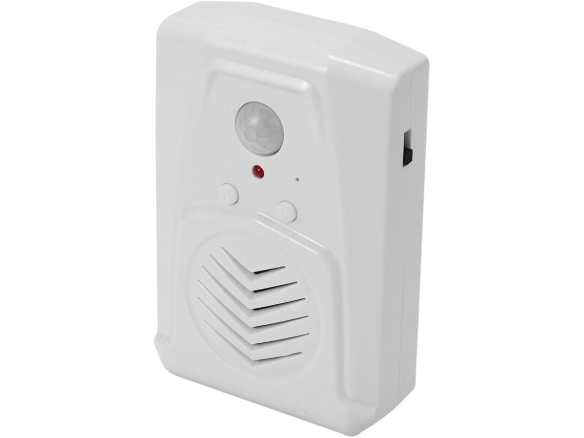 Interruptor de porta MP3 ativado por movimento, campainha infravermelha sem sensor PIR, comando de voz, alarme de boas-vindas, entrada Slowmoose