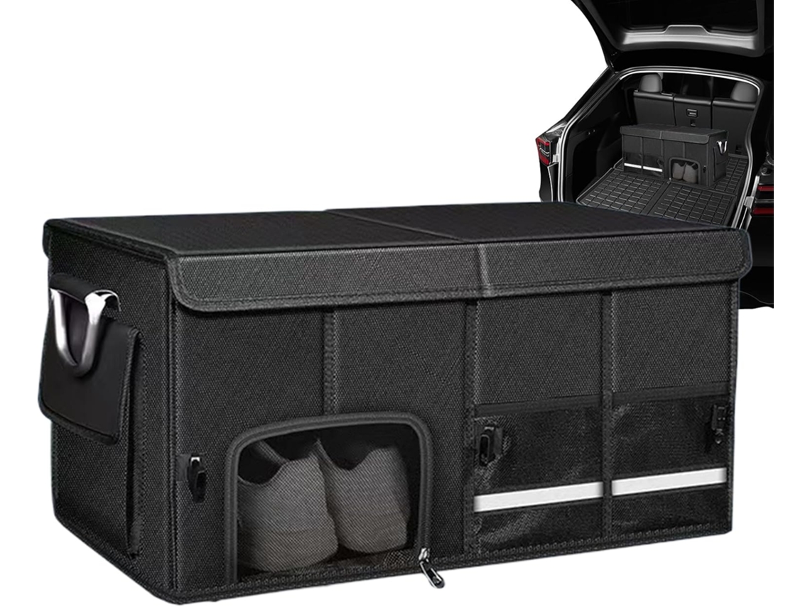 Organizador de bolsa impermeável para carro com vários compartimentos