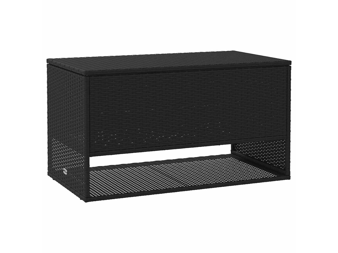 Cushion Box, Cushion Boxes Vidaxl Preto Rattan / Vime (n/a)
