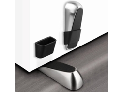 2021 Top Freno De Puerta (2 Pack) Resistente, Aleación De Zinc Y Caucho, Para Cualquier Puerta Y Suelo, Con Protectores De Pared Aimaxinke