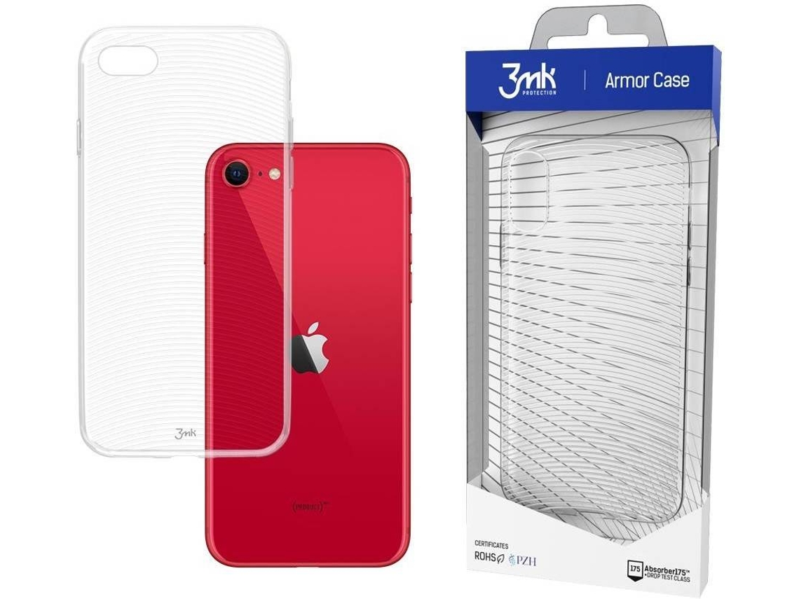 Capa Apple iPhone 7/8/Se 2020 3MK Lisa (Transparente)