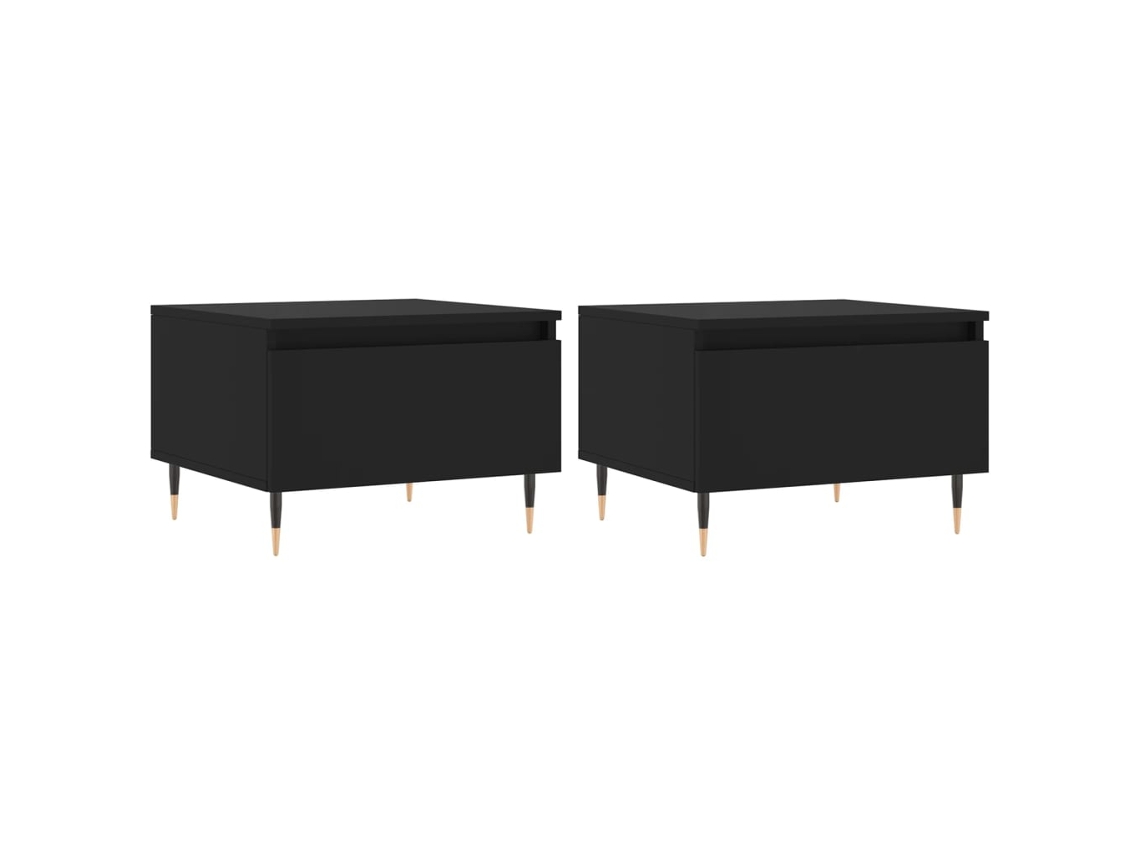 Coffee Table, Coffee Tables Vidaxl Preto Madeira Processada (n/a)