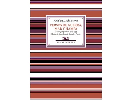Livro Versos De Guerra, Mar Y Hampa de José Del Río Sainz (Espanhol)