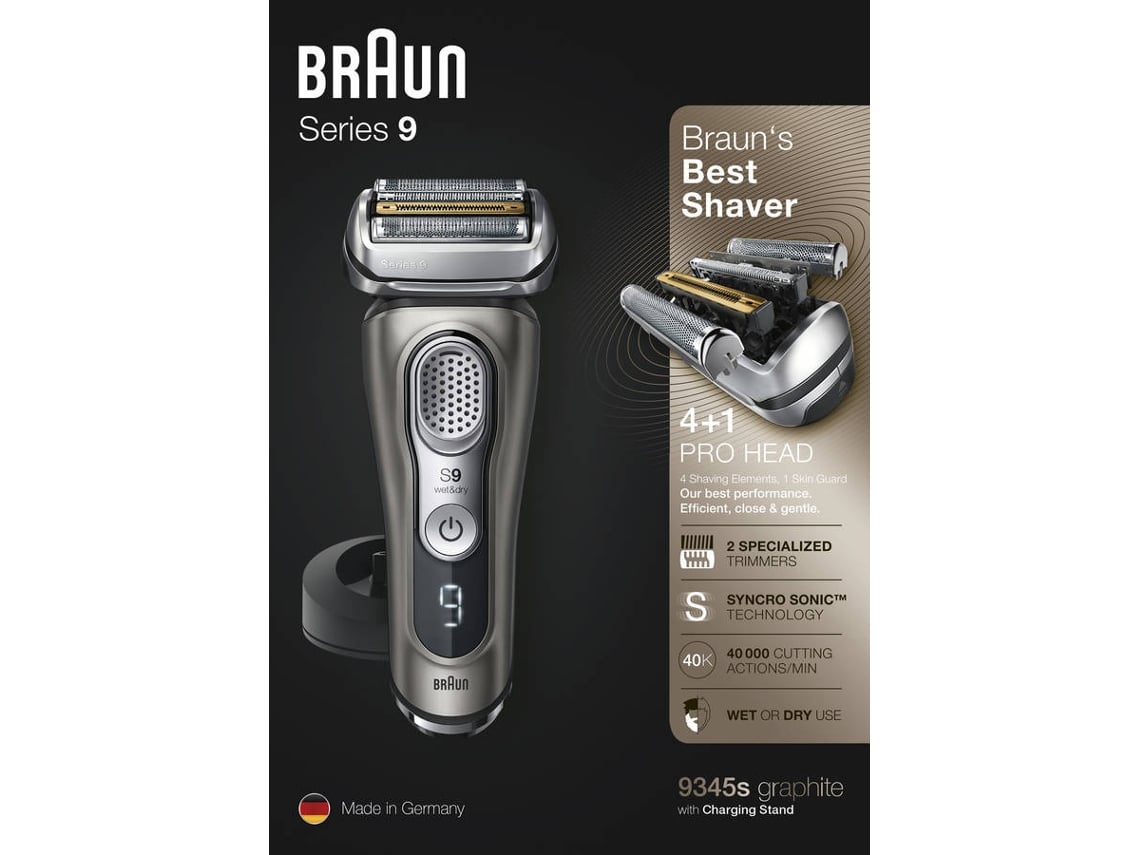 Máquina de barbear Braun Series 9