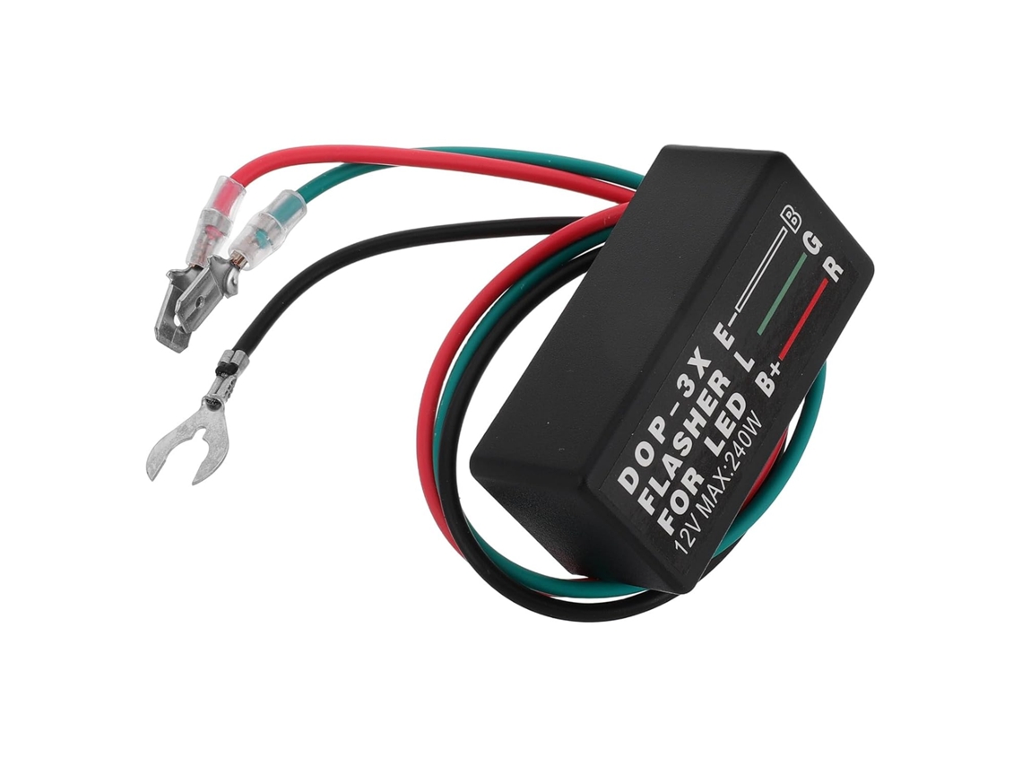 Relé De Pisca-pisca Dop-3x Para Motocicletas E Carros, Módulo De Controle Led Compacto, Indicadores De Direção.