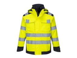 Jaqueta Modaflame Rain Multi Norm Arc Proteção E Conforto / Amarelo Marinho / M Portwest