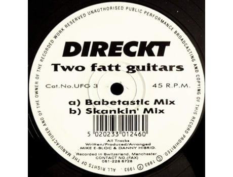 Vinil Two Fatt Guitars U.f.g