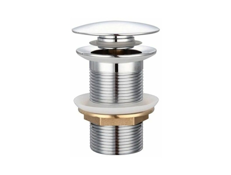 Bonde De Lavabo Standard G 1 ¼ Sem Transbordamento Bonde Universal Bonde Automática Pop Up Para Lavabo Em Cobre Cromado Para Lavabo S Tneaywhe