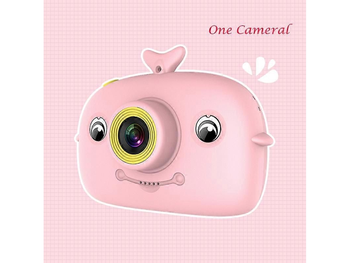 Mini Câmera Digital Infantil de Desenho Animado com Tela Ips de 2 Polegadas e Potência de 1500w TAISHENGDA
