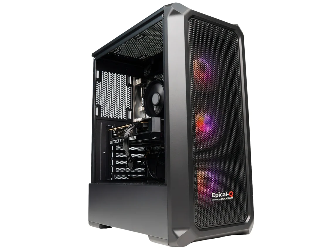 Desktop Gaming Epical-Q (AMD Ryzen 5 5500 - NVIDIA GeForce RTX 5060 - RAM: 16GB DDR4 - 1TB SSD NVME)