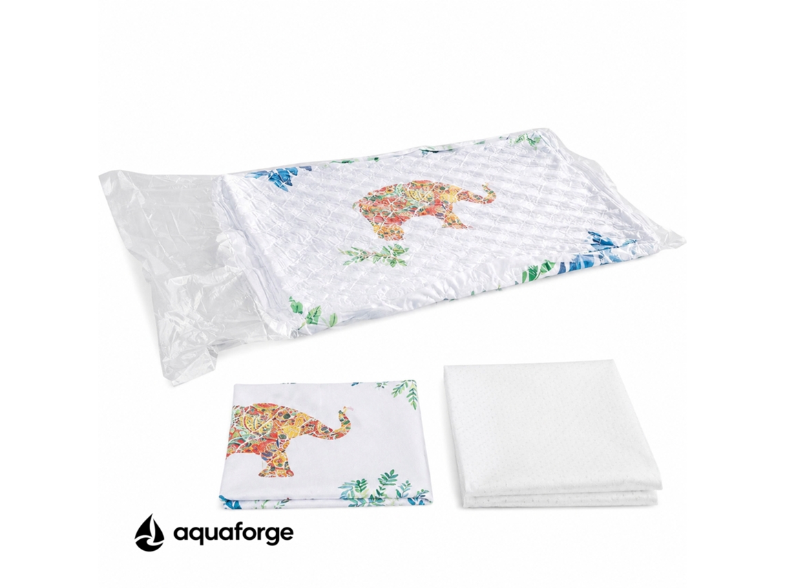 Almofada Cervical Ergonómica Látex Respirável 55 X 35 Cm