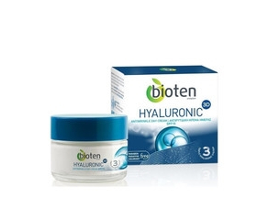 BIOTEN Hyaluronic 3D Antiwrinkle Overnight Treatment Anti-Wrinkle Night Cream 50Ml