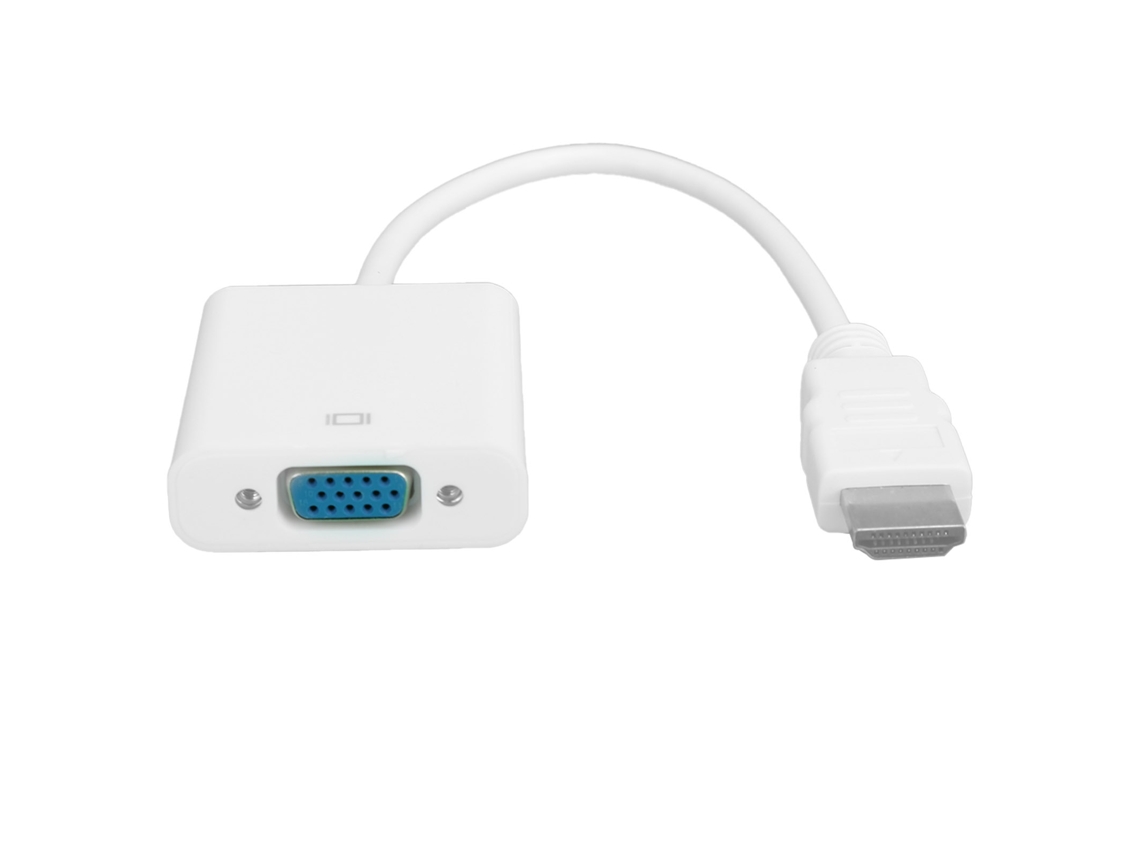 Lurelia Cabo Adaptador Hdmi Para Vga, 0,2 M, Compatível Com Xbox, Branco