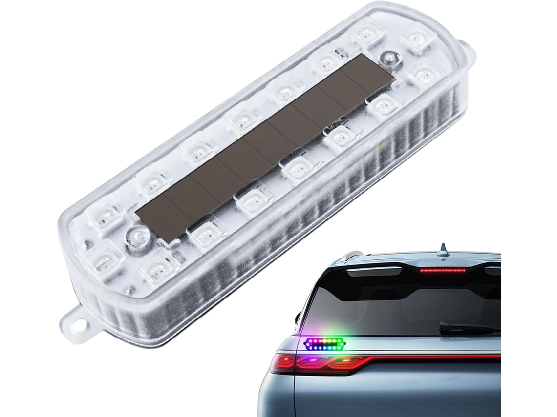 Kit De Acessórios Com Luzes Led Sem Fio Para Carro, Alerta De Emergência Para Automóveis