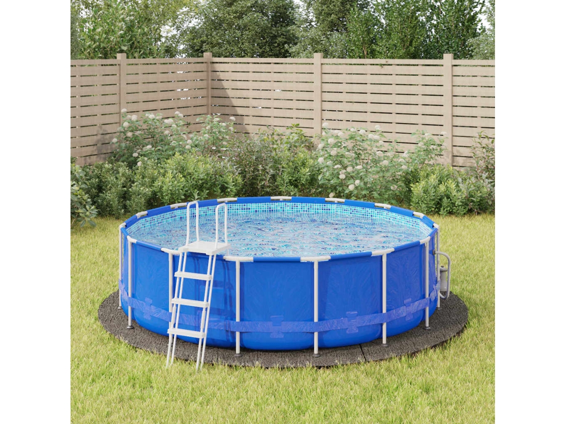 Pool Ground Cloth, Pool Ground Cloths Vidaxl Cinzeto Poliéster (ø 396 Cm)