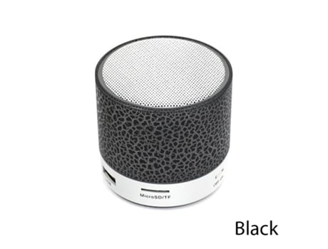 Orador Sem Fio Bluetooth Mini Alto-Falante Rachadura Led Tf Cartão Usb Subwoofer Portátil