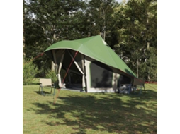 Vidaxl Barraca Tipi Com Telhado Verde 508 X 470 X 300 Cm Tafetá