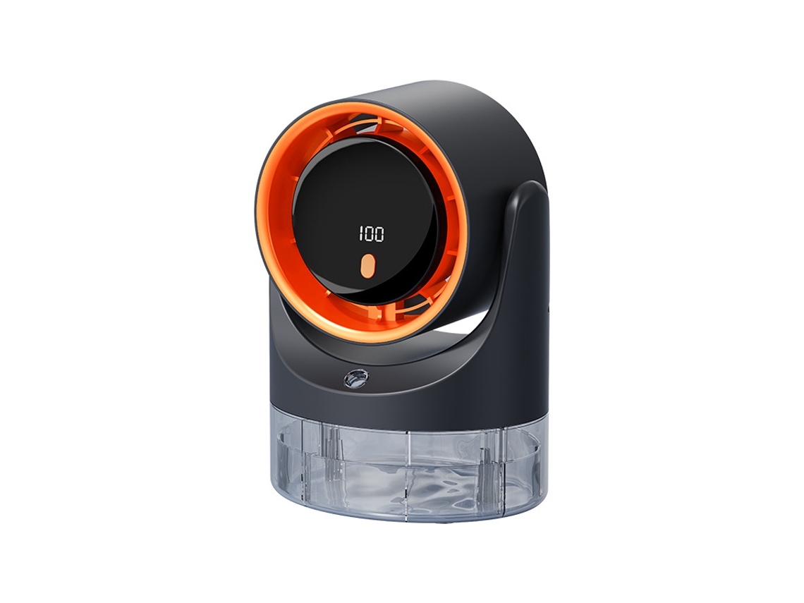 Ventilador de Mesa EIFSON com Névoa de Água e Ecrã Digitalcinza