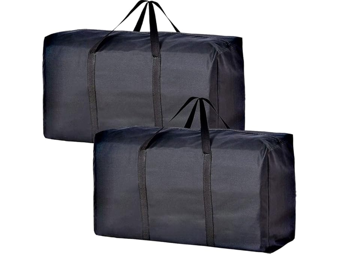 Sacos De Armazenamento Extragrandes, Para Roupas, Mudanças E Viagens Pacote Com 2