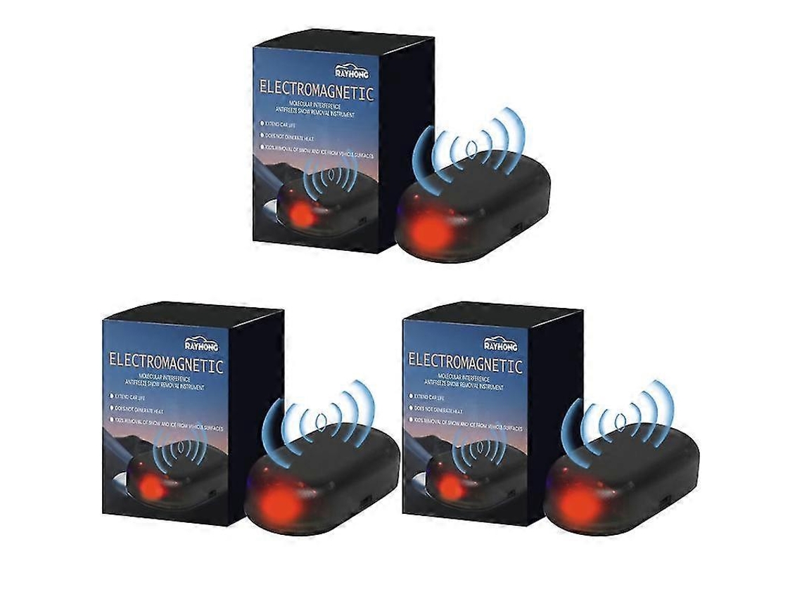 2 Peças De Instrumento Electromagnético De Interferência Molecular Anticongelante Para Eliminação De Neve E Desgelo De Veículos