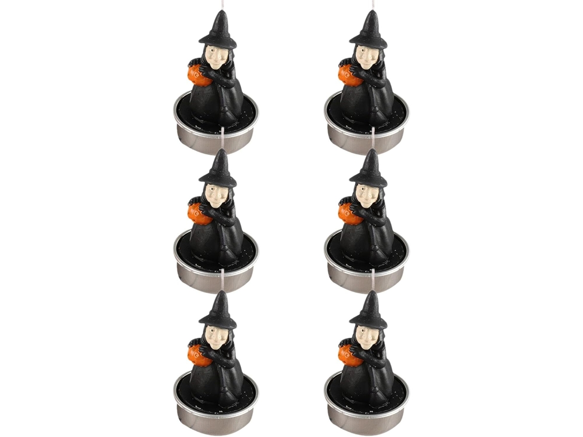 Velas De Halloween | Velas Assustadoras De Halloween | Velas Sem Chama